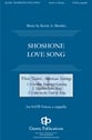 Shoshone Love Song SATB choral sheet music cover